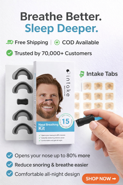 Breathing Nasal Strip Starter Kit